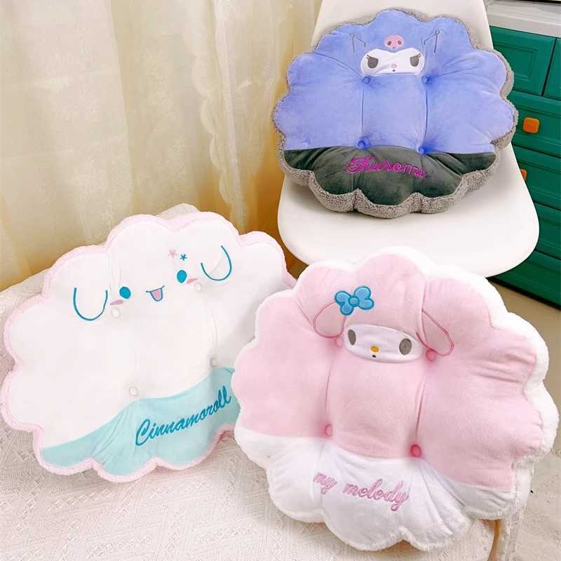 Comfortable Anime Seat Cushion Kuromi My Melody Cinnamoroll Pochacco Sitting Cushion Back Cushion Chair Sofa Bed Home Decor D260317