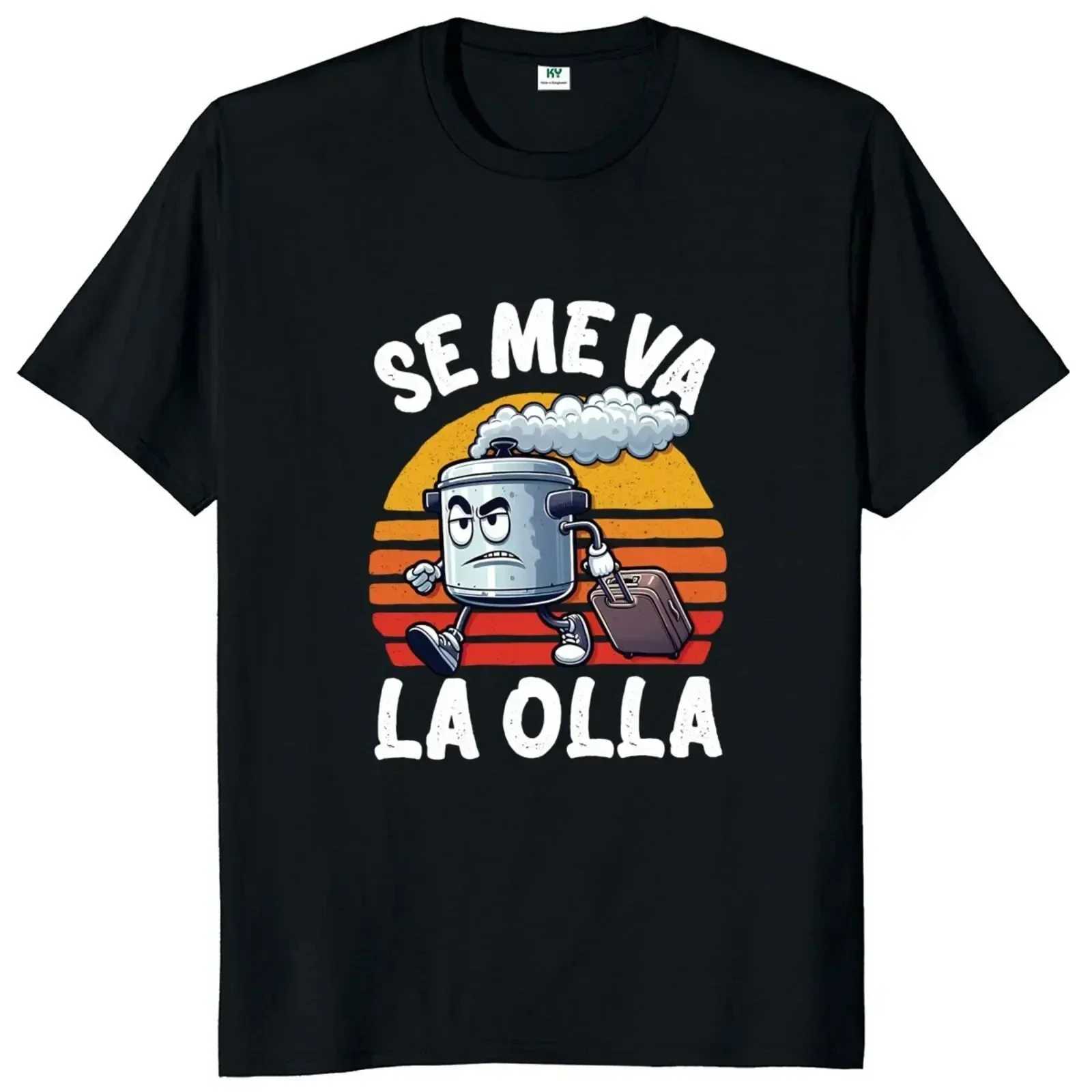 Funny Se Me Va La Pinza T-shirt Fun Spanish Jokes Y2k Retro T-shirt Womens Mans Soft Unisex Casual Top Cute Graphic T Shirts M260317