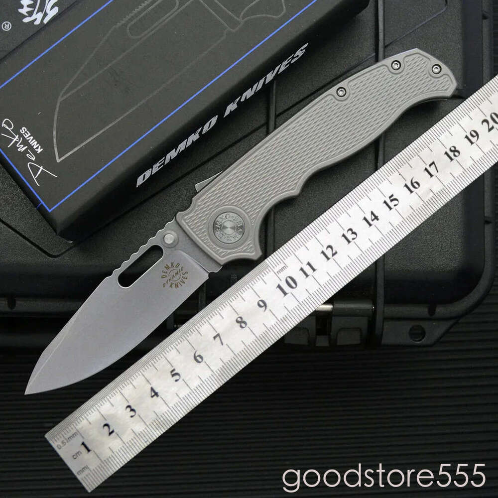 AD20 Shark Folding Knife 3.54 pocket knife M390 Clip Point Blade, couteau fixed blade knife TC4 Handles