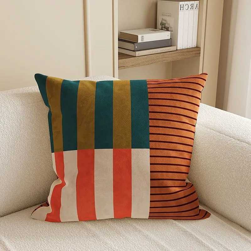 Pillow in The Ancient Style Light Luxury Senior Feeling Living Room Sofa Bed Family Pillow Containing Pillow Core D260317
