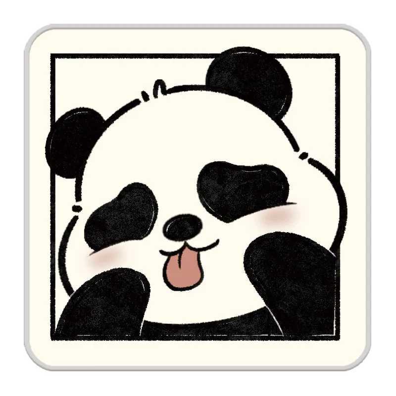 30x30cm Summer Ice Silk Cushion Office Cartoon Panda Childrens Bench Sofa Cushion Car Cushion Learning Table Cushion cushion D260317