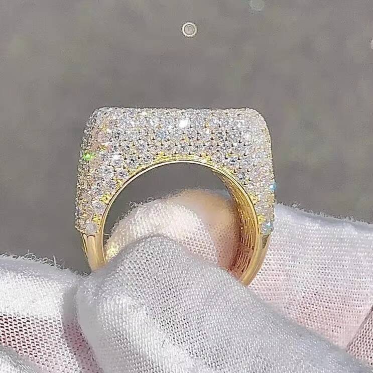 Luxury Brilliant Cut Lab-Grown Diamond Solitaire Engagement Ring for Women 925 Sterling Silver IGI Certified Fine Rings