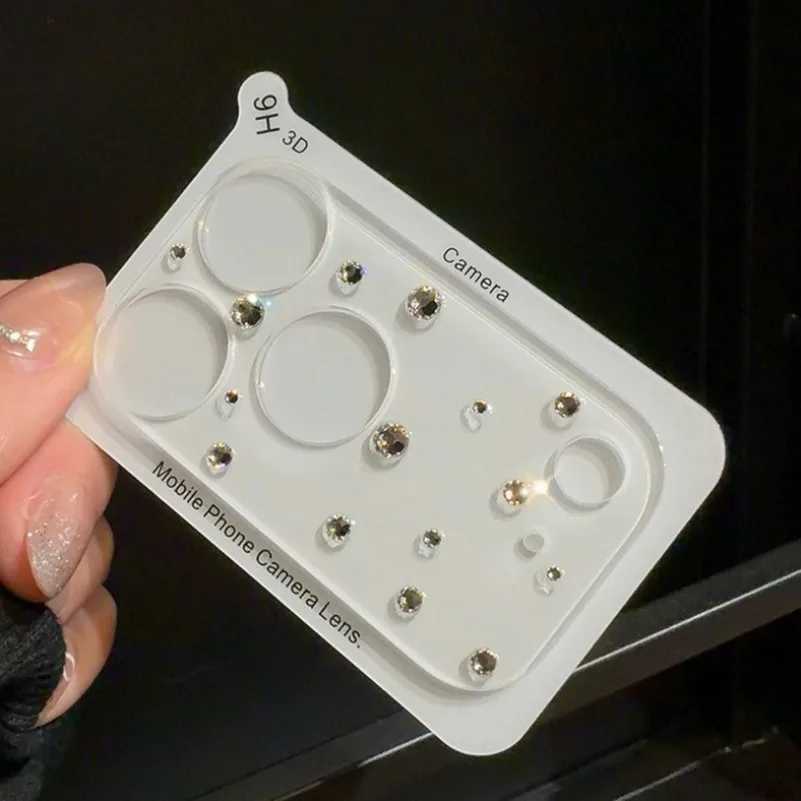 Luxuruy Diamond 3D Camera Protector for iPhone 17 Pro Max 17Pro Lens Film for iPhone17 Pro Clear HD Fl Cover Case C260314