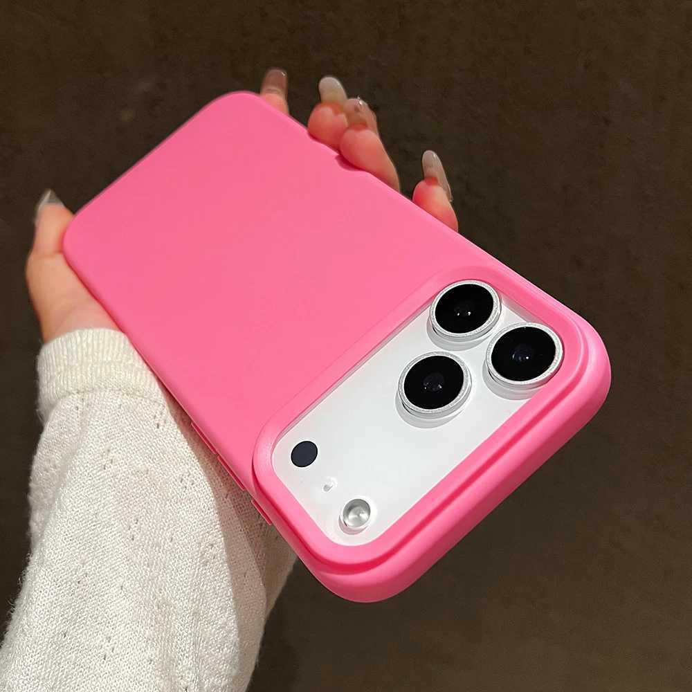 Candy Color Silicone Protective Phone Case For iPhone 17 Pro Max 17 Air 17 Pro Shockproof Matte Soft TPU Bumper Back Cases Cover C260314