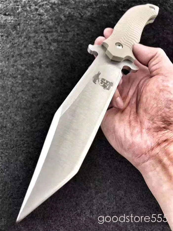Wild couteau fixed blade knife boar version Darrel Ralph AXD 3D TANTO Fixed Blade knife The Expendables pocket knife 5cr13mov blade G10 handle tactica
