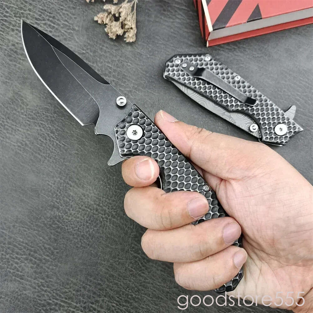 pocket knife KS 1353 Tappet Strider Pocket Folding couteau Knife fixed blade knife ALL Steel Handle Multifunction Tactical Outdoor Knives Hunting Kniv