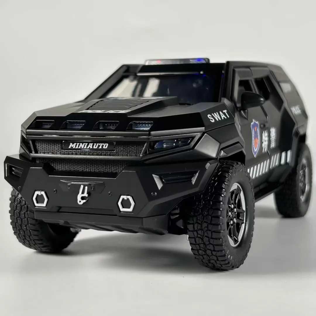 124 Rezvani Vengeance Off Road SUV Alloy Metal Diecast Model Car Home Decoration Collectibles Hobby Display Holiday Ornaments D260317