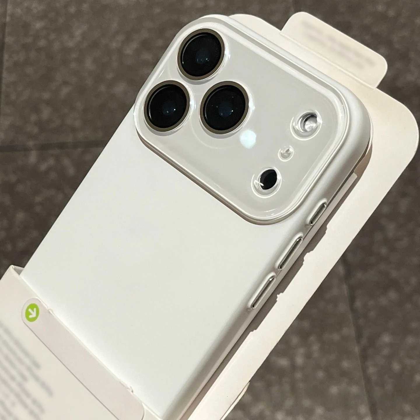 Luxury Nano Lens Protection Case For iPhone 17 Air 16 15 14 Plus 13 12 11 Pro Max Skin-feel Matte Bumper Shockproof Cover C260314