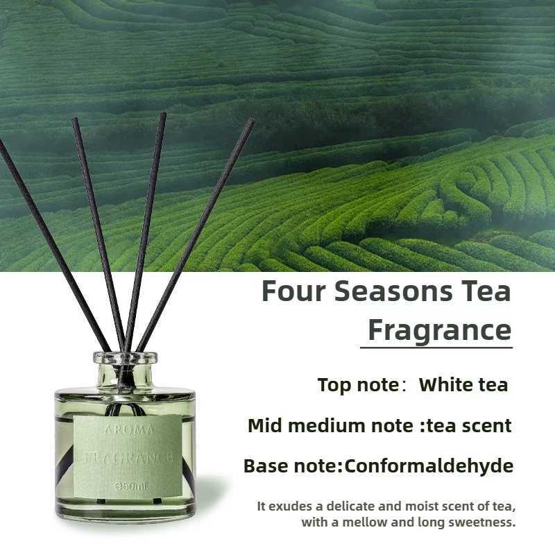 1PC 50ml Reed Diffuser Gift Set Home Fragrance Oil with Reed Sticks Home Air Freshener Essential Oil for Bathroom Accessories D260317