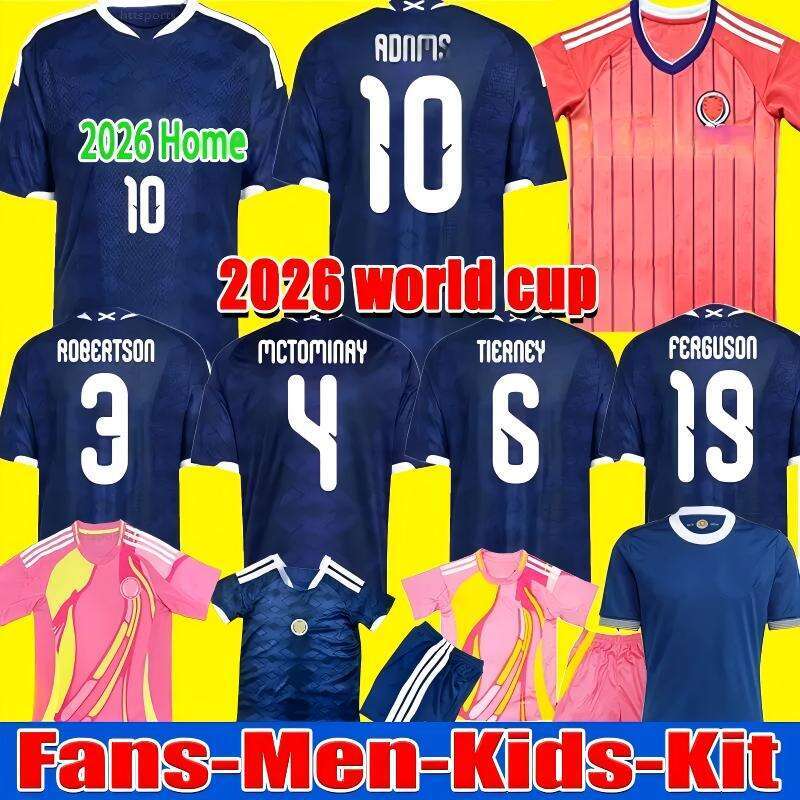 World Cup football shirt 2026 2027 ROBERTSON McTominay scotland retro McGREGOR SHANKLAND MCGREGOR soccer jersey maillot de Foot men kids kits unifrom