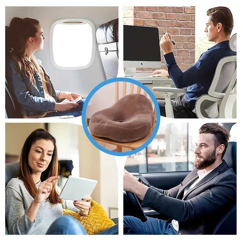 Memory Foam Donut Cushion for SciaticaHemorrhoid Support Tailbone Care Pregnancy Seat CushionOffice Chair Cushion D260317