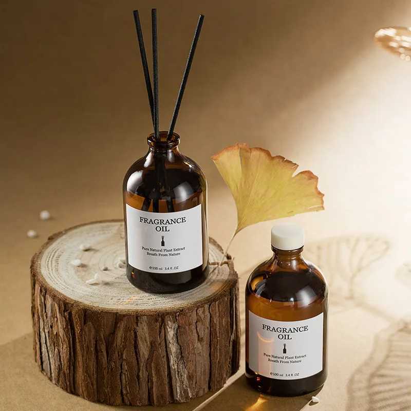 100ML Essential Oil Aromatherapy Bedroom Hotel Long Lasting Fragrance High-end Fireless Aromatherapy Replacement Essential Oil D260317