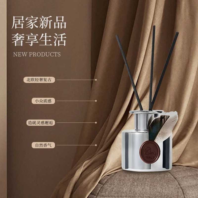 120ml Feather Home Aromatherapy Non Fire Vine Deodorizing Fragrance Essential Oil Toilet Odor Removal D260317
