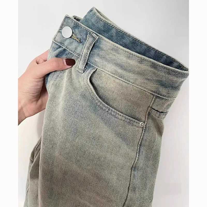 Chic Retro High Waist Straight Leg s Jeans Hot Sale Lady Classic Solid Denim Trousers Female Casual Thin Long Pants M260317