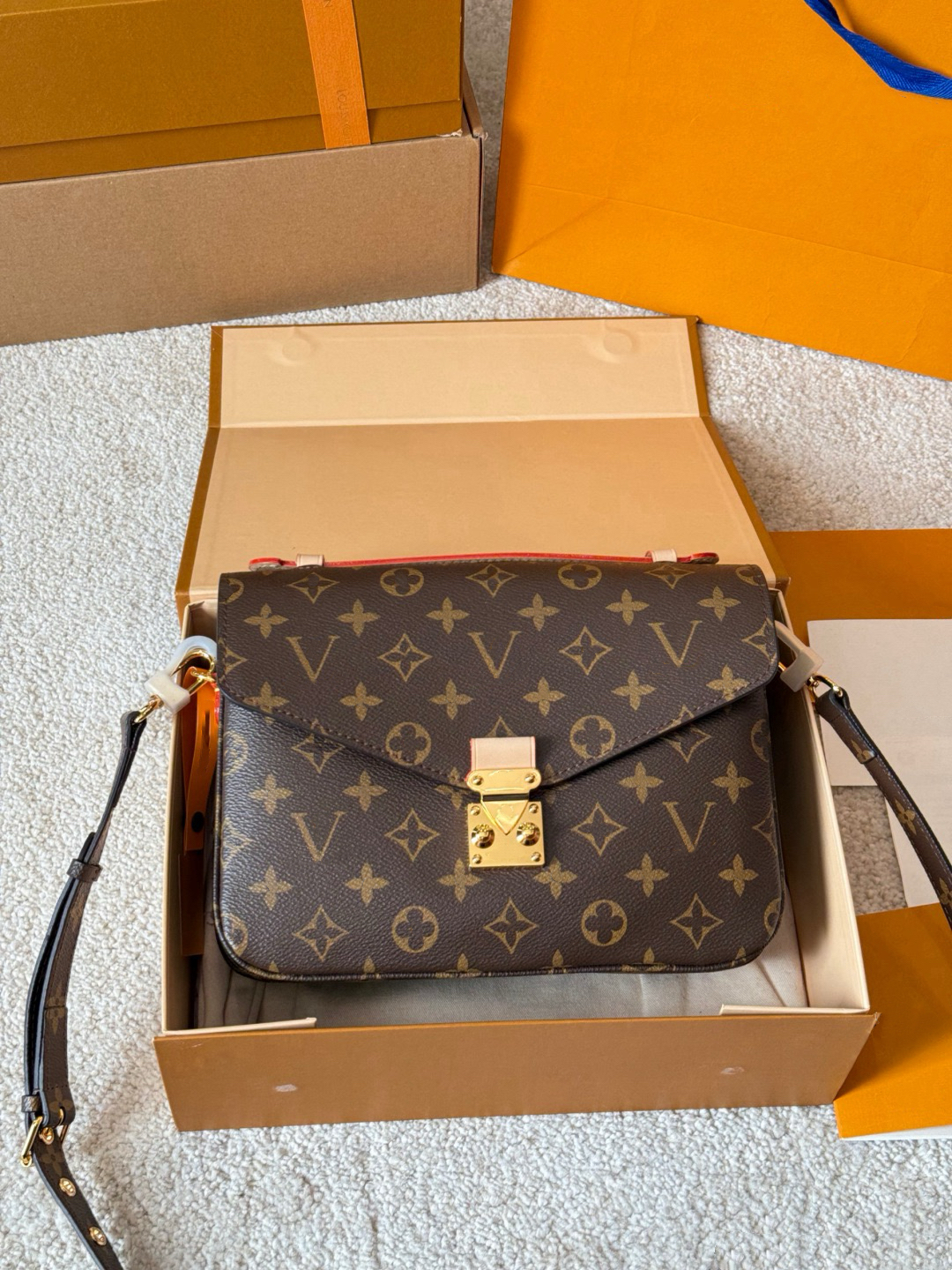 2025 pochette metis Designers Handbags for Women Leather Shoulder Bags Luxurys Cross body Bag Top Quality Messenger bag Purse Female Handbag sac