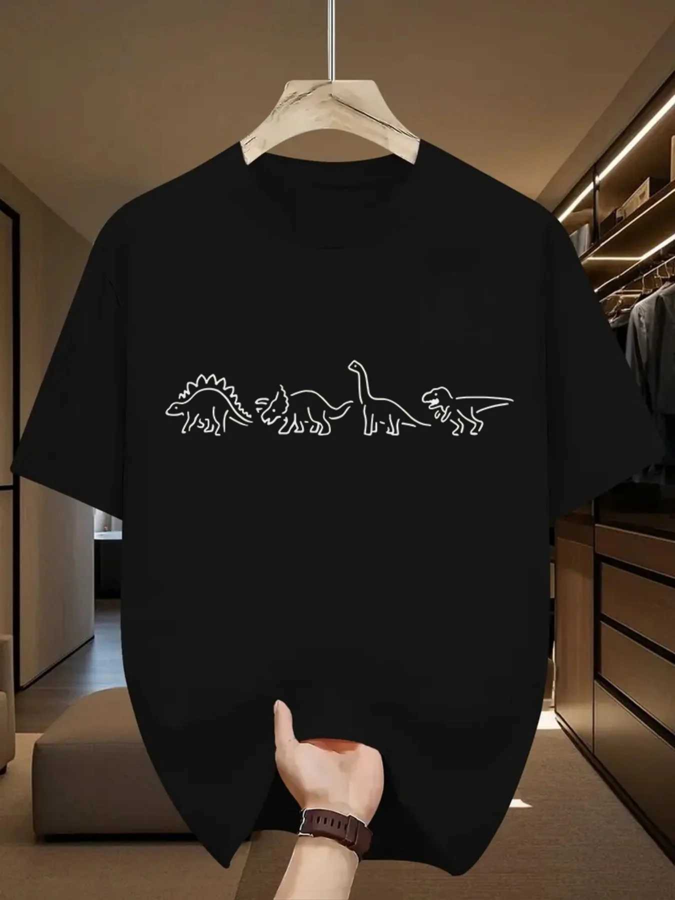 Man Summer New Trendy Casual T-shirt Versatile Comfortable Suitable Outdoor Leisure Made of 100 Pure Cotton and Soft Material M260317