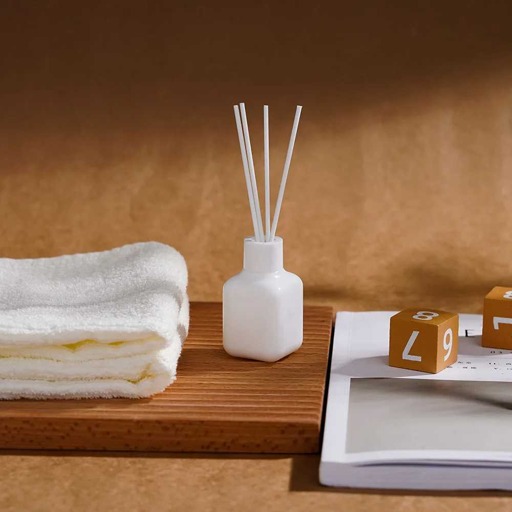 1PC 30ml Home Fragrance Empty Bottles Rattan Sticks Purifying Air Aroma Diffuser Set Essential Oil Bottles for Room Office Decor D260317