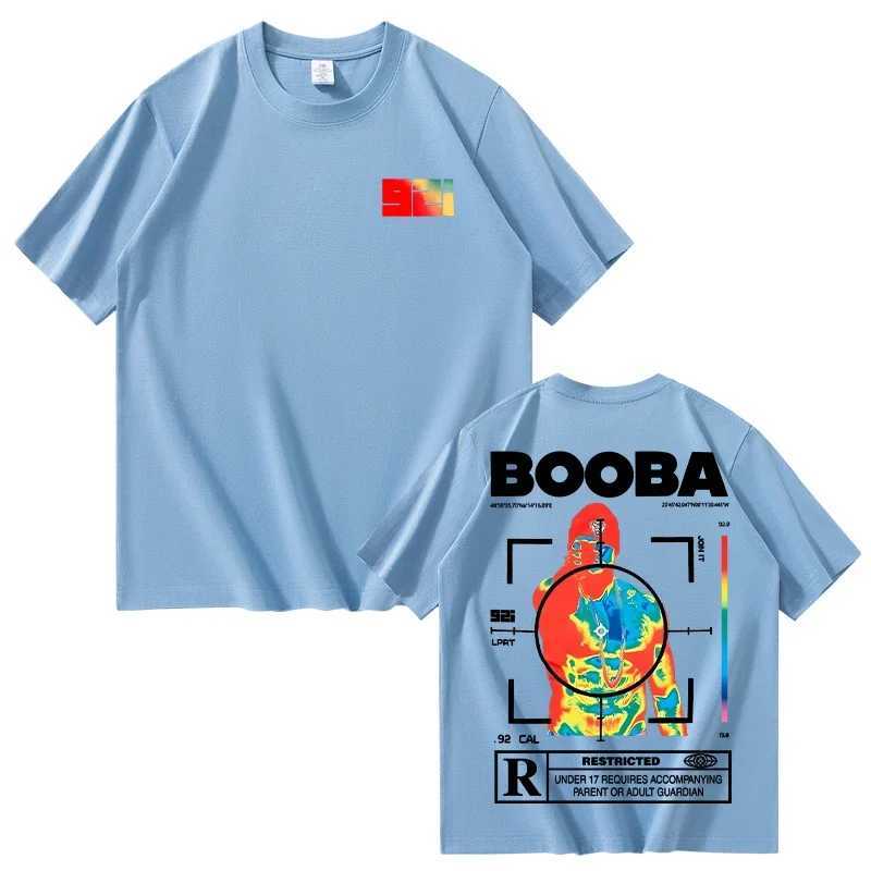 New Summer Men Fashionable Loose T-shirt Made of 100 Pure Cotton Soft Texture Stylish Versatile Suitable for Daily Casual Wear M260317