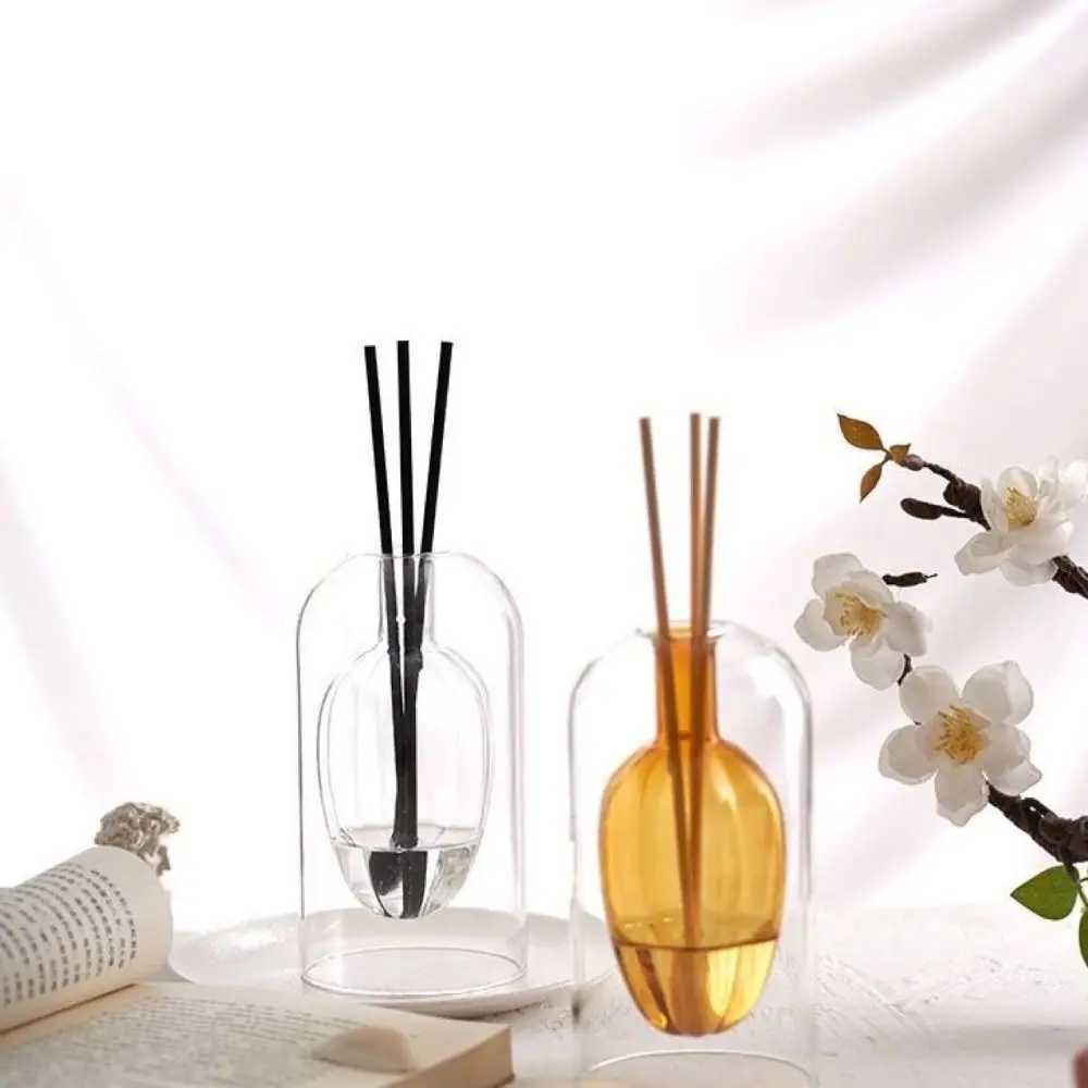 Creative Aromatherapy Diffuser Bottle Minimalism with Diffusers Sticks Essential Oil Evaporation Bottle 130/200ML Exquisite D260317