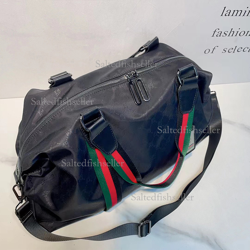 2026 Luxury Leisure Men's And Women's Travel Bag Fashion Waterproof Oxford Cloth Printed Single Shoulder Crossbody Bag Simple Large Capacity