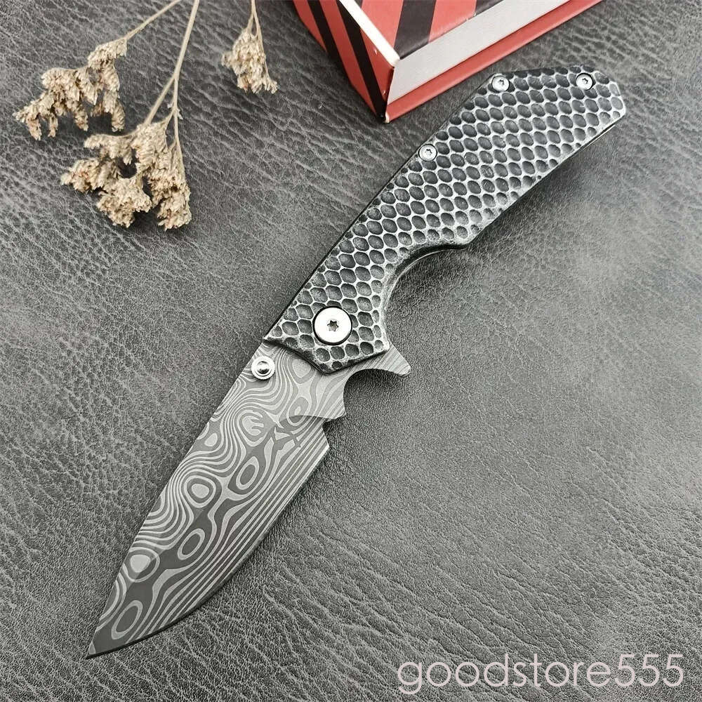 pocket knife KS 1353 Tappet Strider Pocket Folding couteau Knife fixed blade knife ALL Steel Handle Multifunction Tactical Outdoor Knives Hunting Kniv