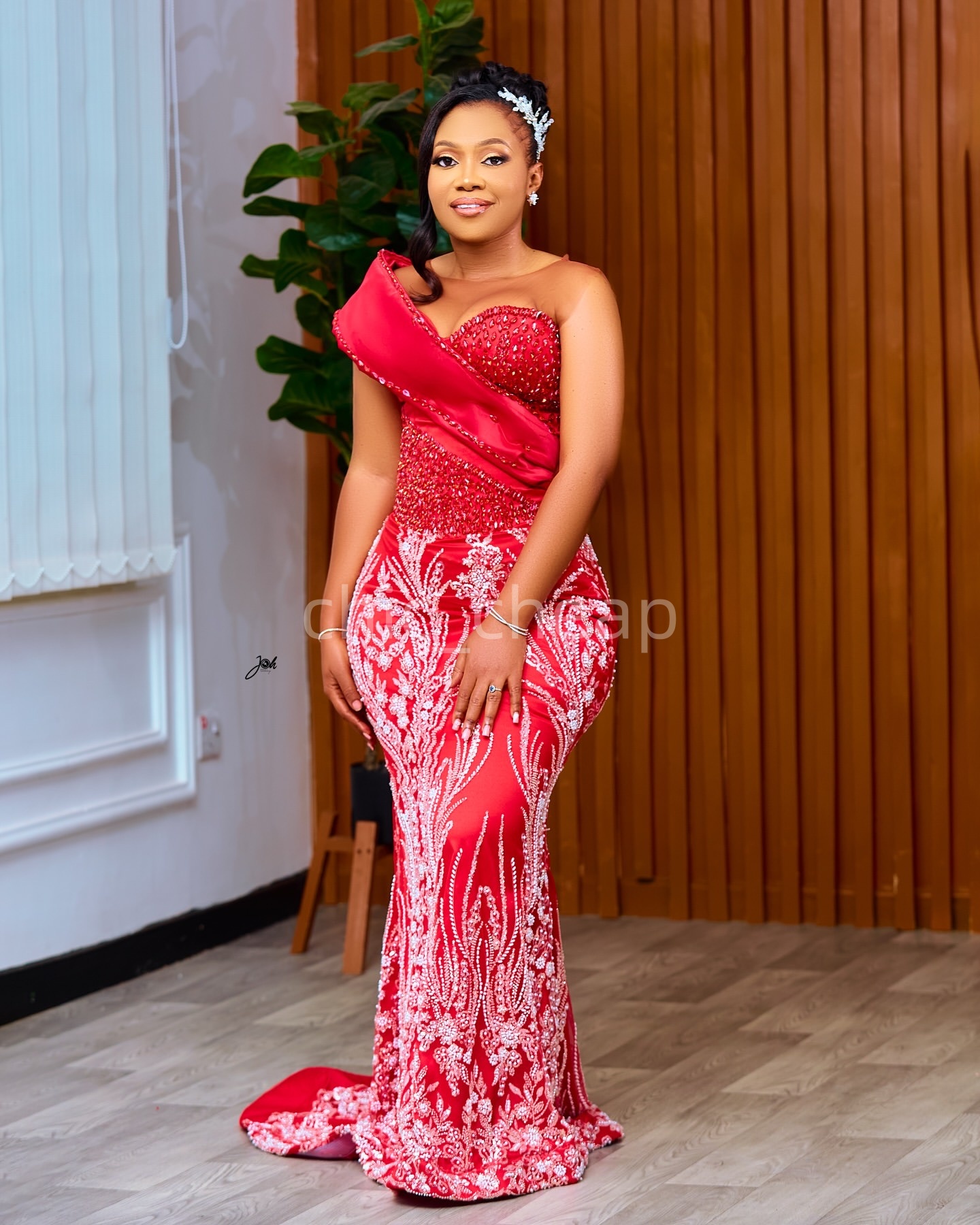 2K26 Red Prom Dress 2026 Mermaid Prom Dress Sheer Neck Crystals Lace Vintage Evening Dresses Birthday Party Formal Receiption Gowns Dresses ZJ066