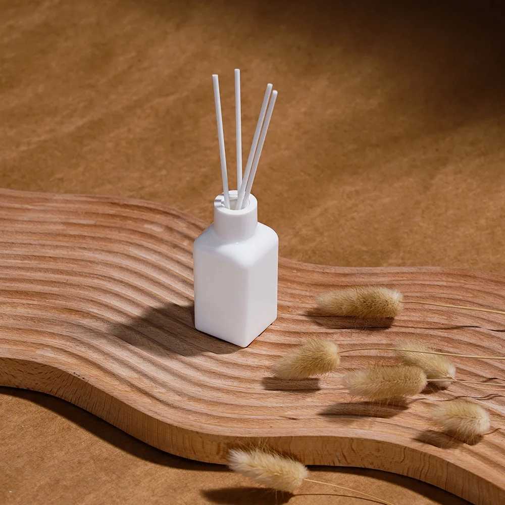 1PC 30ml Home Fragrance Empty Bottles Rattan Sticks Purifying Air Aroma Diffuser Set Essential Oil Bottles for Room Office Decor D260317