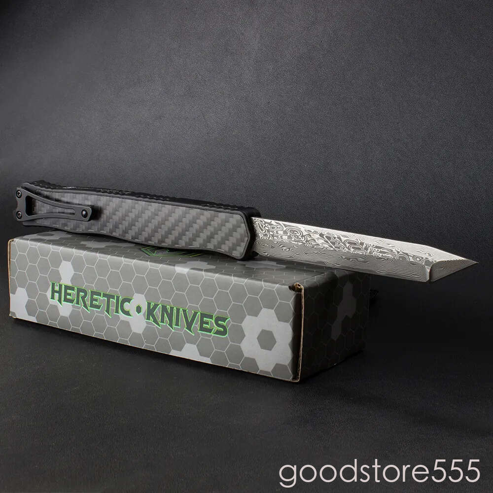 Hotsale-Models HERETIC Cleric II pocket knife Out of Front fixed blade knife Knife couteau MT Tactical Pocket Knives EDC Tools