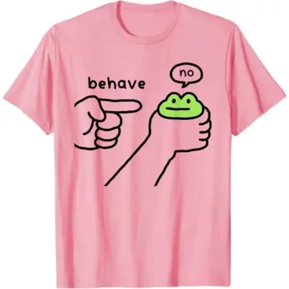 Funny and Humorous Style Men Summer Cartoon-style T-shirt Fashionable Versatile Suitable for Casual Wear Suitable Both Men Women M260317