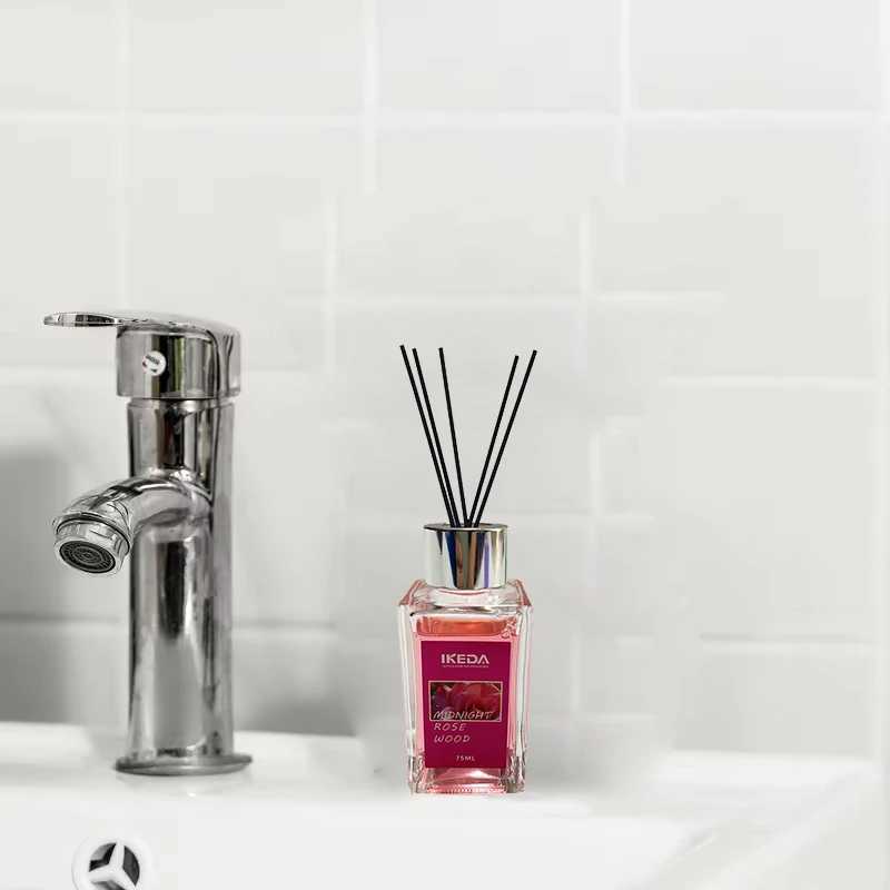 Reed Diffuser Sets Hotel Bathroom Rattan Sticks Aromatherapy Diffuser Air Freshener Plant Home Fragrance Refill Oil D260317