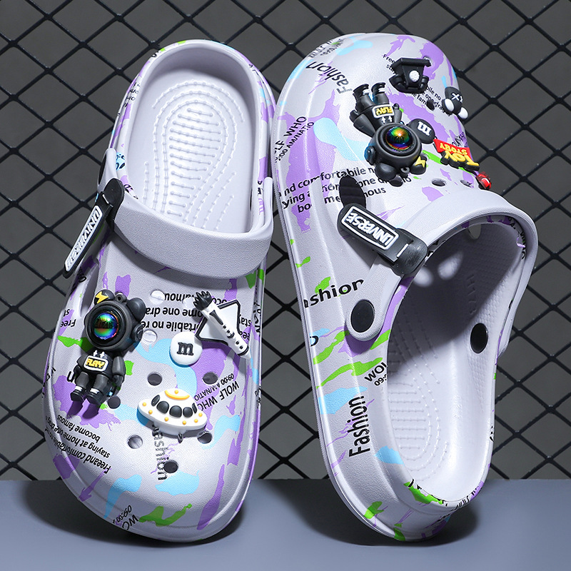 Children Casual Outdoor Slippers Men Women Runners slide Breathable Waterproof Quick-Dry Toddler Pool Shoes Fashion Streetwear Shoes Free shipping