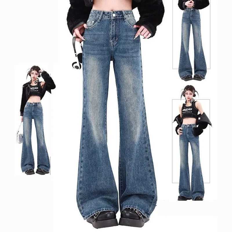 New Lady Slim Fit Thin Jeans Hot Sale Women Straight Leg Denim Pants s Korean Fashion High Waist Casual Trousers M260317