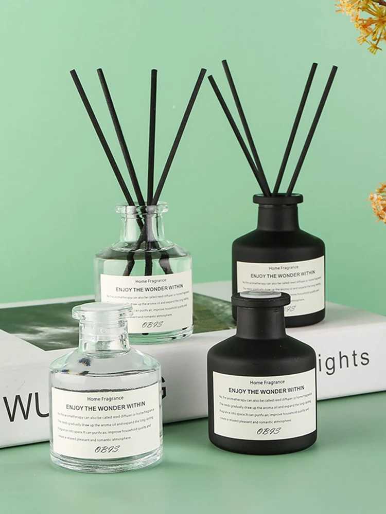 50ml Reed Diffuser Liquid Air Freshener Long-lasting Flameless Aromatherapy Essential Oil Odor Removal Hotel Rattan Fragrance D260317