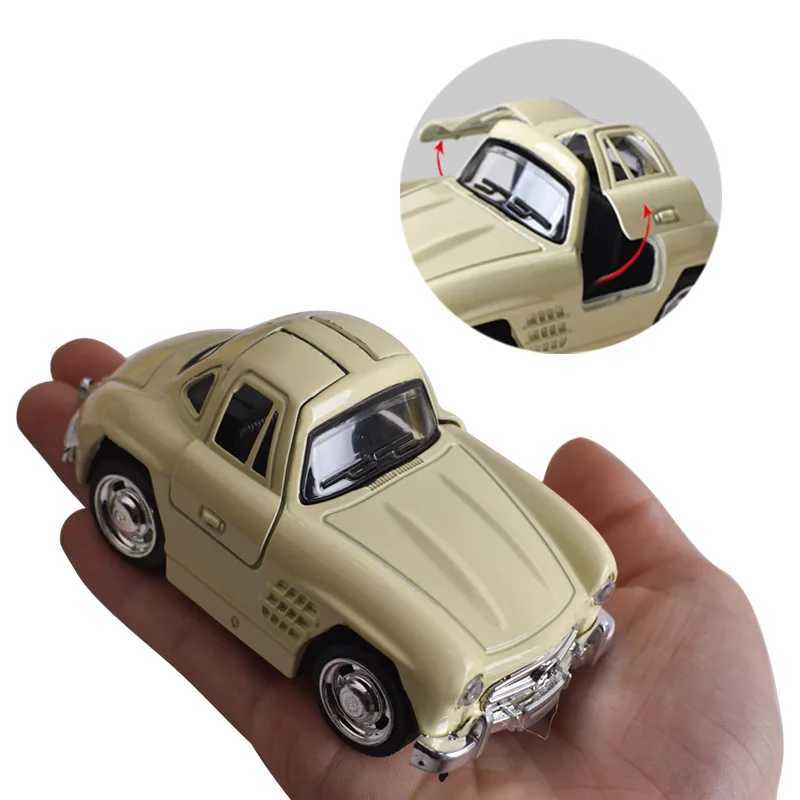 164 Vehicle Model Super Classic Pull Back Toy Car Educational Collection Door Open Car Model Gift Car D260317