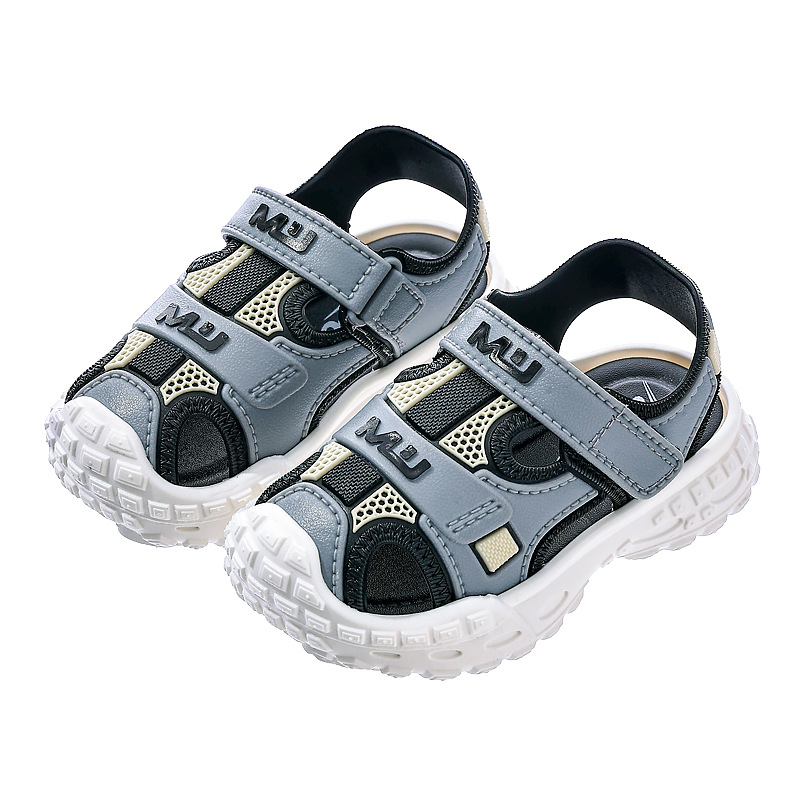 Kids Sandals Closed Toe Sandals Non-Slip Shoes Breathable Sandals Baby Boys Girls Sandals Athletic Kids Shoes Lightweight Walking Shoes Kids Walking S