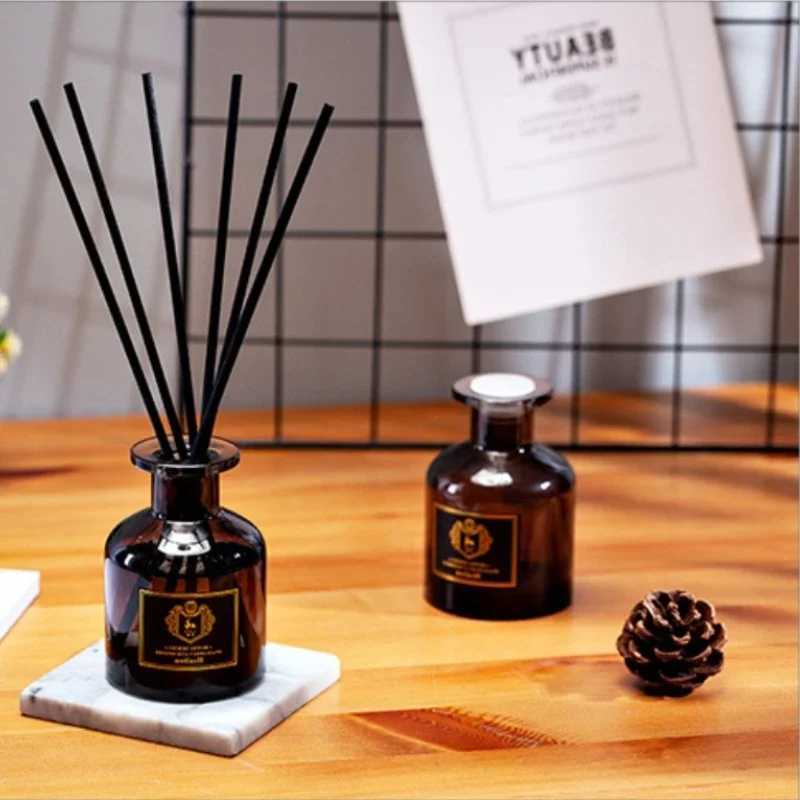50ml Natural Aromatherapy Set Including 5 Black Vine Volatile Sticks Aromatherapy For Home Bedroom Bathroom Air Freshener Gift D260317