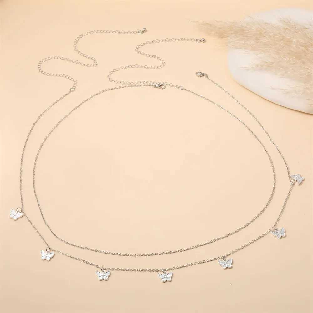 Classic Retro Cute Butterfly Waist Belly Chain for Women Summer Beach Sexy Simple Body Chain Vacation Jewelry Accessories Gift H260316 - view 4