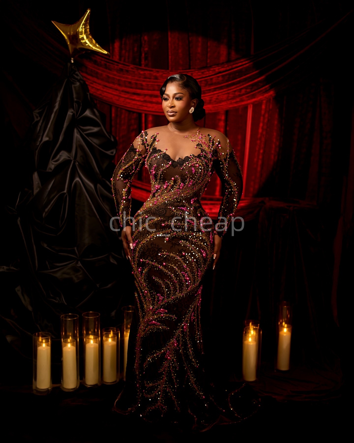 2K26 Aso Ebi Brown Prom Dress 2026 Mermaid Prom Dress Lace Beaded Pearls Lace Vintage Evening Dresses Birthday Party Formal Receiption Gowns Dresses Z