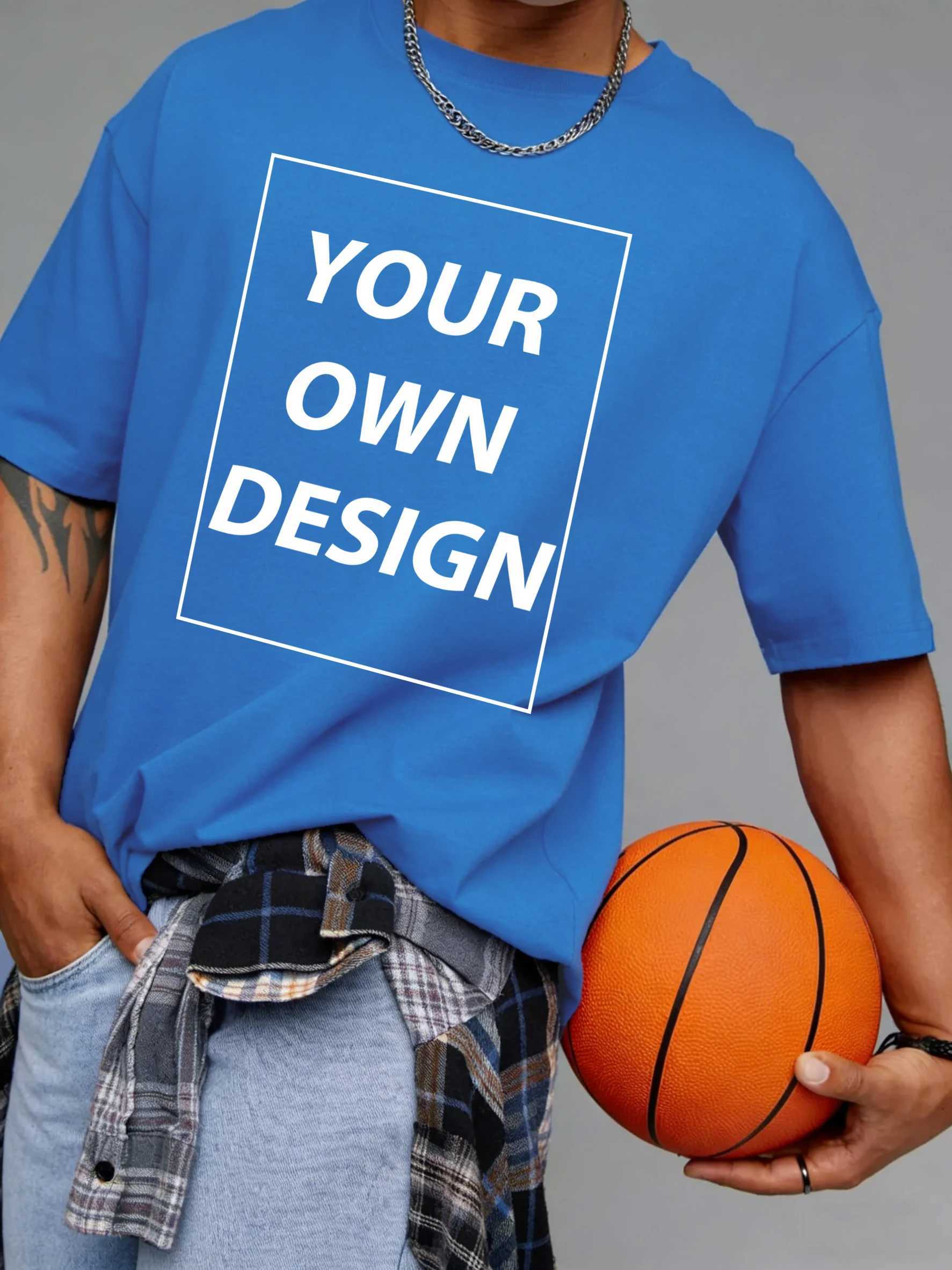 Print Customized Summer Youthful Cotton Short Sleeve Fashion Loose T Shirt Soft Breathable Tee Sports Oversized Casual Clothing M260317