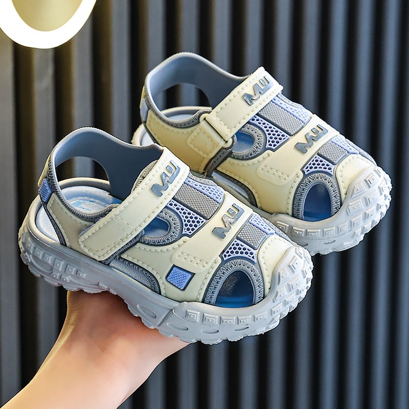 Kids Sandals Closed Toe Sandals Non-Slip Shoes Breathable Sandals Baby Boys Girls Sandals Athletic Kids Shoes Lightweight Walking Shoes Kids Walking S