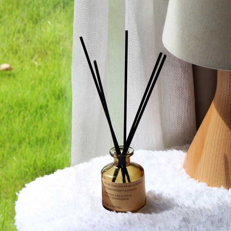 Aromatherapy Reed Diffuser Sets Homestay Hotel Bathroom Rattan Aromatherapy Glass Diffuser Air Freshener Home Fragrance 50ml D260317