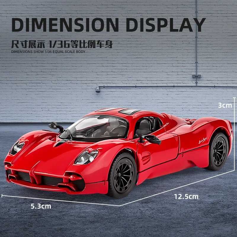 MaKeda 136 Utopia Flower Yazongda Alloy Sports Car Model Boys Toy Car Advanced Collection Decoration D260317