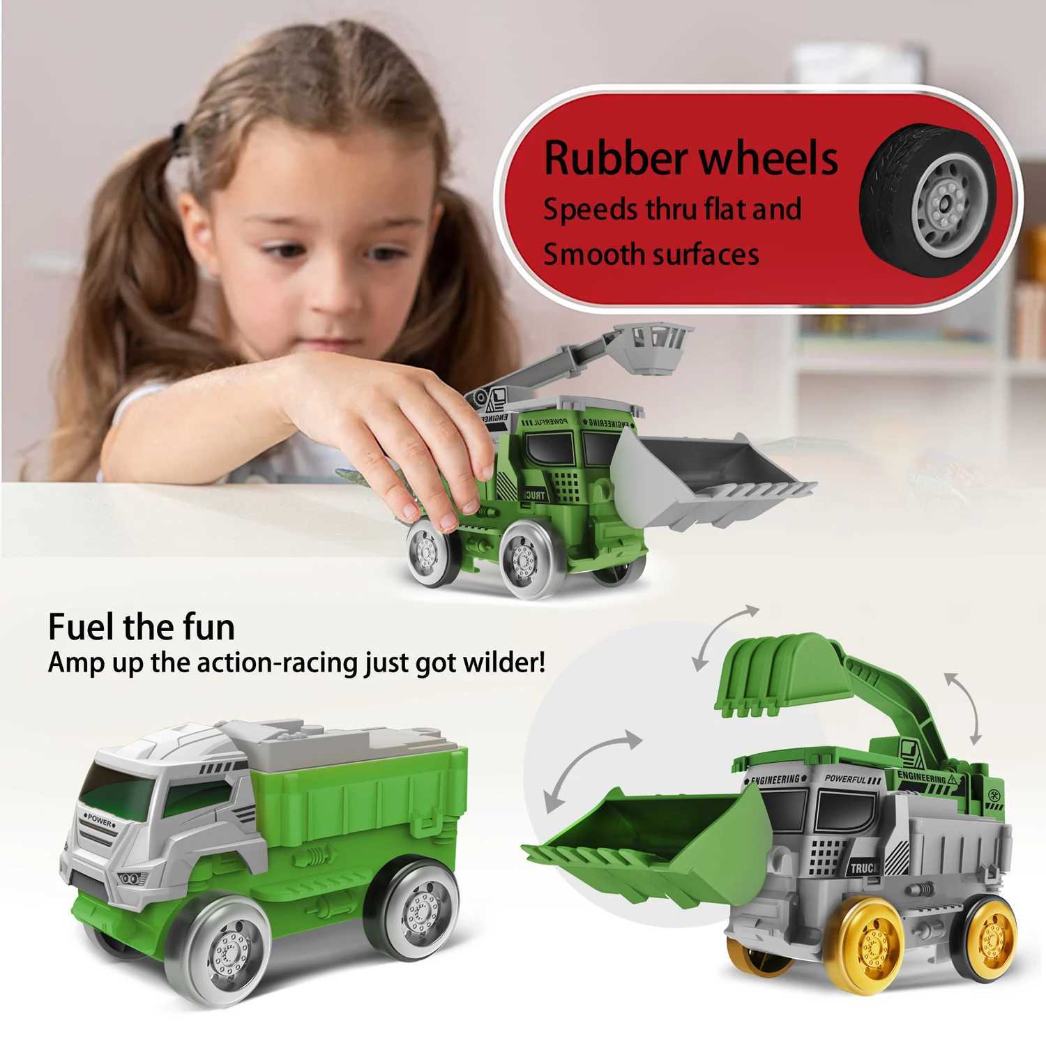 eplacement Cars for Tracks - Extra Race Car Accessories for Dinosaur Race Track Train Toy Gift - for Kids Boys and Girls Toys Y260316