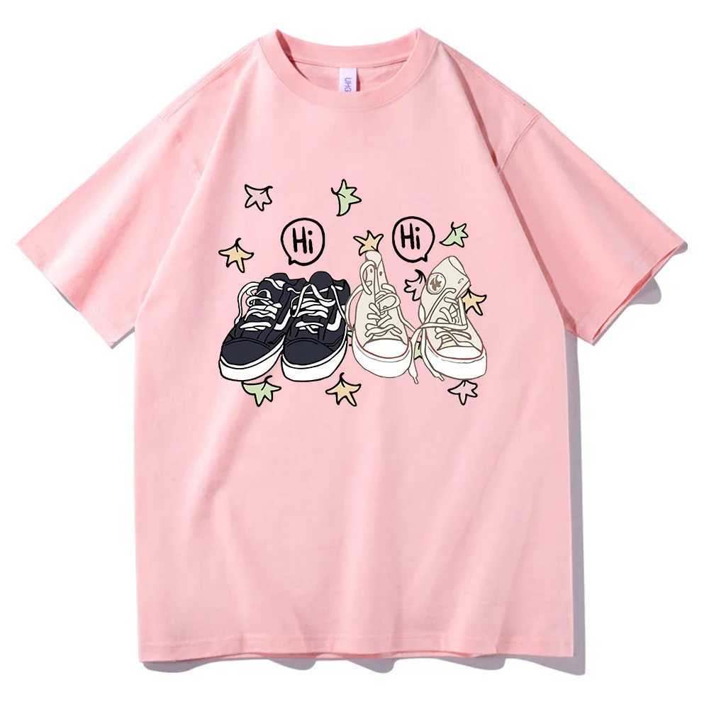 T-Shirt Nick Charlie Shoes Hi Clothes Tops Tees Camiseta Womens top casual Short SLeeve T-Shirt For Spring Summe M260317