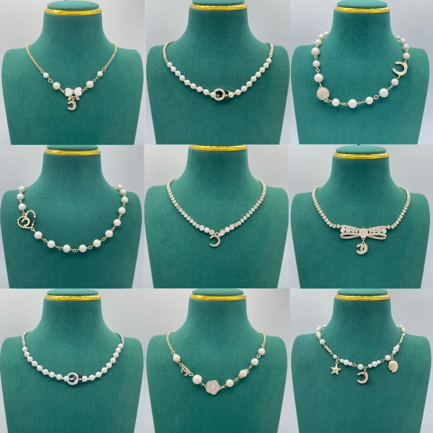 Pearl Chain Luxury Necklace New Designer Jewelry Long Chain Gifts for Women Boutique Pendant Necklace Winter Birthday Travel Charm Jewelry Necklace