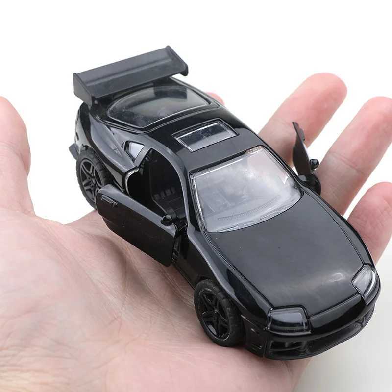 bagged 136 Alloy Car Model modeling Vehicle Supra Racing Sports Pull Back Car Ornaments Collection Toys For Boy child D260317