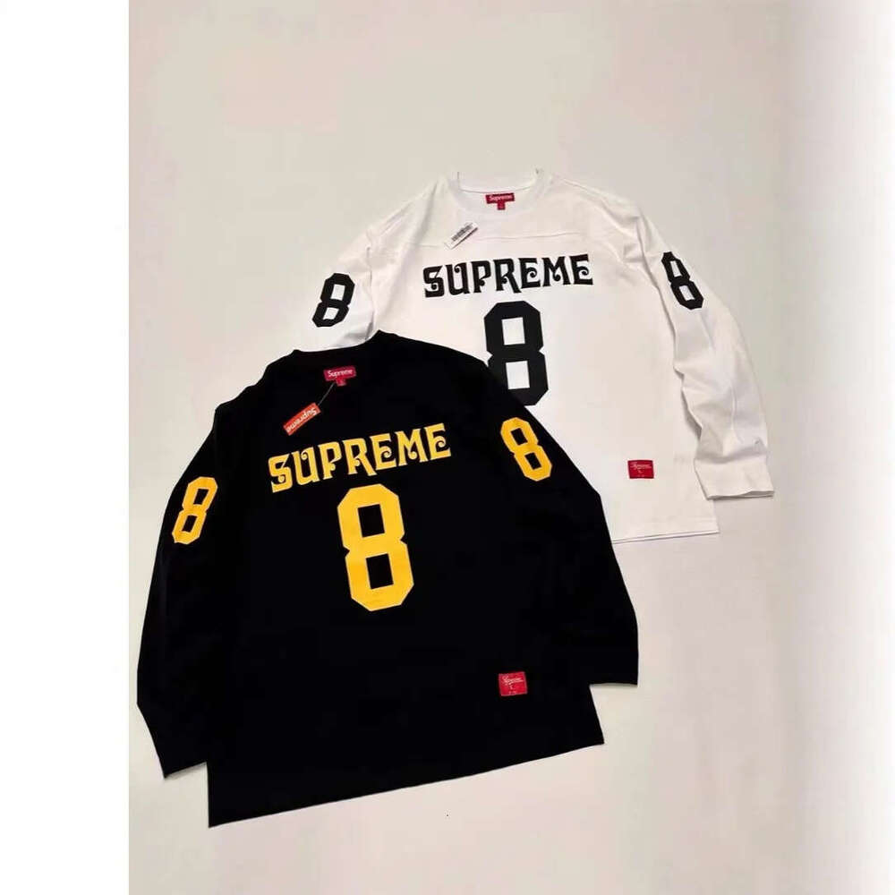 Su T-Shirts: Designer Digital Crew Neck Long Sleeve American Style Trendy Classic Football Jersey Printed Ribbed Street Top T-Shirt for Men and Women gift for him