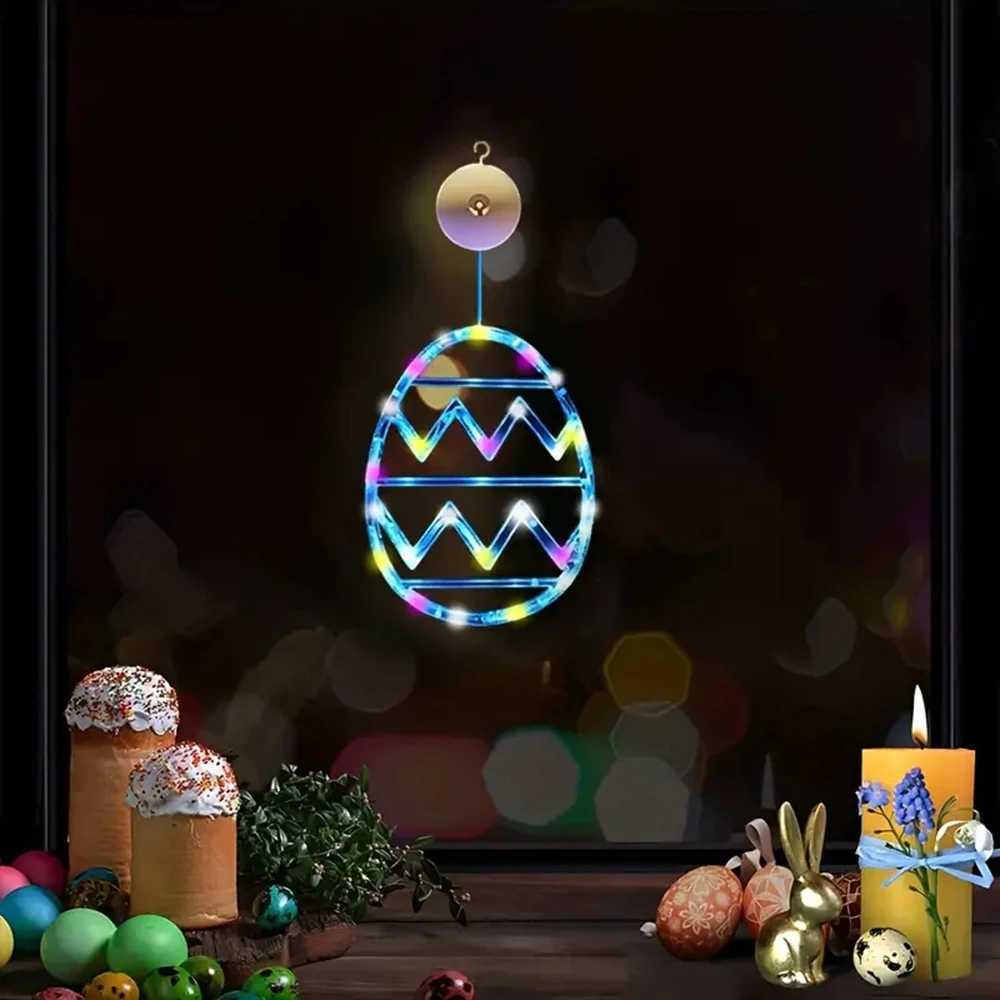 Suction Cup Egg-Shape Lights For Easter Multi-Function Stable Lights Decor For Bedroom Home H260316