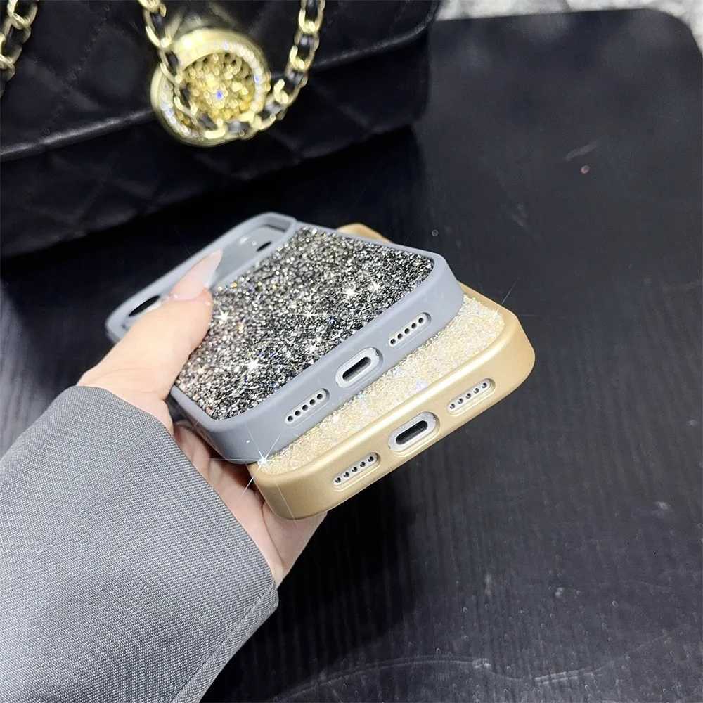 Luxury Fantasy Bling Little Rhinestone Glitter Phone Case For iPhone 17 14 15 16 Plus 13 12 11 Pro Max Shockproof Bumper Cover C260314