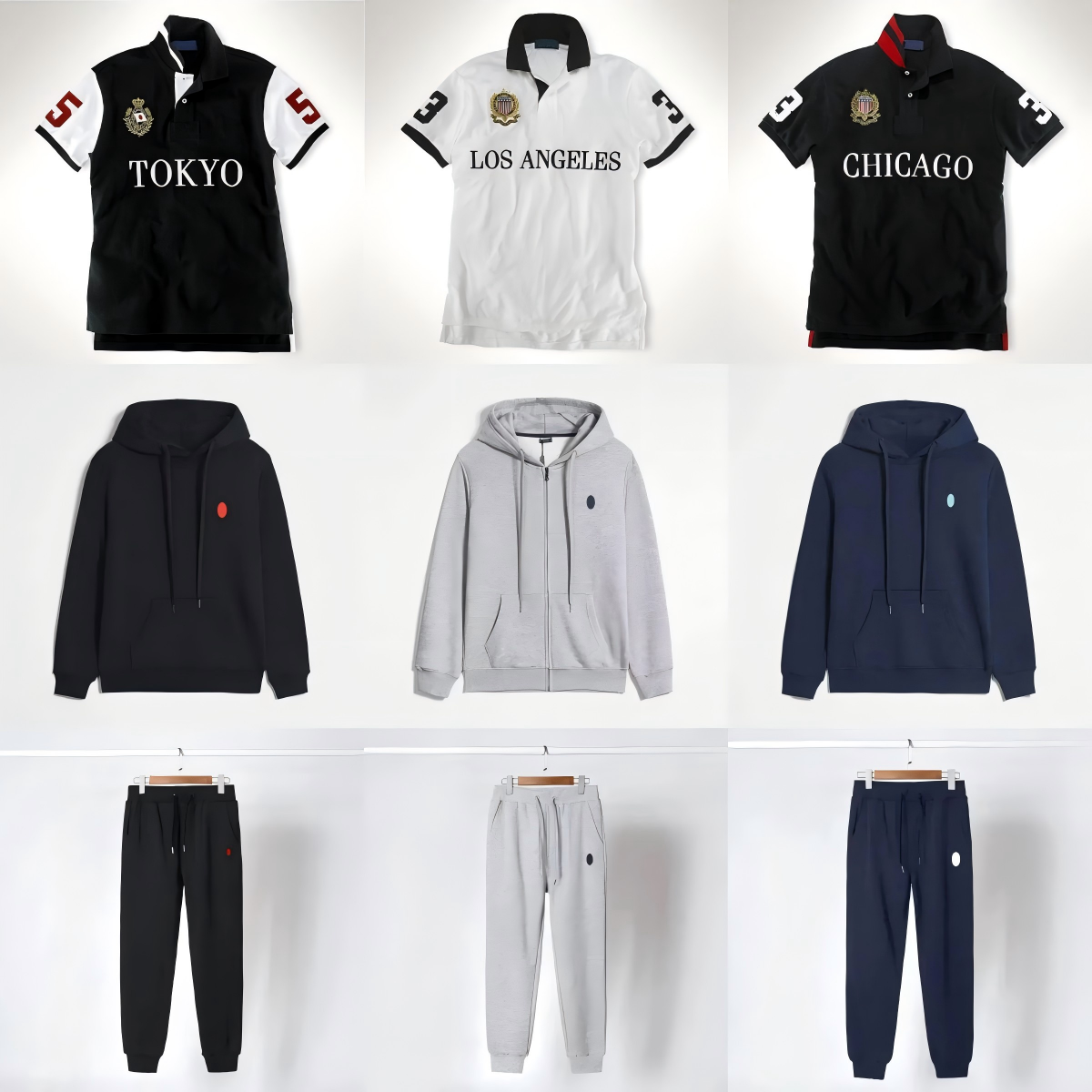 Designer mens polo hoodies polo t shirts zip up men polos women Cotton cardigan autumn winter fashion Hooded Pullover Shirt casual hood sport jacket men hoodie